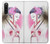 S2579 Japanese Traditional Geisha Kimono Hülle Schutzhülle Taschen für Sony Xperia 10 V