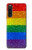 S2683 Rainbow LGBT Pride Flag Hülle Schutzhülle Taschen für Sony Xperia 10 V