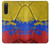 S3306 Colombia Flag Vintage Football Graphic Hülle Schutzhülle Taschen für Sony Xperia 10 V