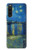 S3336 Van Gogh Starry Night Over the Rhone Hülle Schutzhülle Taschen für Sony Xperia 10 V