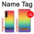 S3698 LGBT Gradient Pride Flag Hülle Schutzhülle Taschen für Sony Xperia 10 V