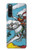 S3731 Tarot Card Knight of Swords Hülle Schutzhülle Taschen für Sony Xperia 10 V