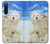 S3794 Arctic Polar Bear and Seal Paint Hülle Schutzhülle Taschen für Sony Xperia 10 V