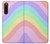 S3810 Pastel Unicorn Summer Wave Hülle Schutzhülle Taschen für Sony Xperia 10 V