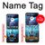 S0752 Blue Fire Grim Wolf Hülle Schutzhülle Taschen für Motorola Razr 40 Ultra
