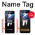 S1591 Anonymous Man in Black Suit Hülle Schutzhülle Taschen für Motorola Razr 40 Ultra