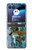 S1722 Jesus Walk on The Sea Hülle Schutzhülle Taschen für Motorola Razr 40 Ultra