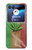 S2109 Smoke Reggae Rasta Flag Hülle Schutzhülle Taschen für Motorola Razr 40 Ultra