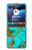 S2688 Aqua Copper Turquoise Gemstone Graphic Hülle Schutzhülle Taschen für Motorola Razr 40 Ultra