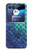 S3047 Green Mermaid Fish Scale Hülle Schutzhülle Taschen für Motorola Razr 40 Ultra