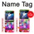 S3292 Colourful Disco Star Hülle Schutzhülle Taschen für Motorola Razr 40 Ultra
