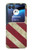 S3295 US National Flag Hülle Schutzhülle Taschen für Motorola Razr 40 Ultra