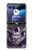 S3582 Purple Sugar Skull Hülle Schutzhülle Taschen für Motorola Razr 40 Ultra