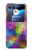 S3677 Colorful Brick Mosaics Hülle Schutzhülle Taschen für Motorola Razr 40 Ultra