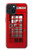 S0058 British Red Telephone Box Hülle Schutzhülle Taschen für iPhone 15