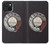 S0059 Retro Rotary Phone Dial On Hülle Schutzhülle Taschen für iPhone 15