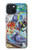 S0588 Wall Graffiti Hülle Schutzhülle Taschen für iPhone 15