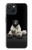 S0878 Black Bear Hülle Schutzhülle Taschen für iPhone 15