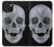 S1286 Diamond Skull Hülle Schutzhülle Taschen für iPhone 15