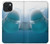 S1801 Beluga Whale Smile Whale Hülle Schutzhülle Taschen für iPhone 15