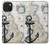 S1962 Nautical Chart Hülle Schutzhülle Taschen für iPhone 15