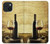 S2042 A Grape Vineyard Grapes Bottle Red Wine Hülle Schutzhülle Taschen für iPhone 15