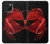 S2092 Red Siamese Fighting Fish Hülle Schutzhülle Taschen für iPhone 15