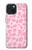 S2213 Pink Leopard Pattern Hülle Schutzhülle Taschen für iPhone 15