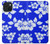S2244 Hawaiian Hibiscus Blue Pattern Hülle Schutzhülle Taschen für iPhone 15