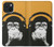 S2324 Funny Monkey with Headphone Pop Music Hülle Schutzhülle Taschen für iPhone 15