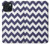 S2345 Navy Blue Shavron Zig Zag Pattern Hülle Schutzhülle Taschen für iPhone 15