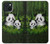 S2441 Panda Family Bamboo Forest Hülle Schutzhülle Taschen für iPhone 15