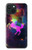 S2486 Rainbow Unicorn Nebula Space Hülle Schutzhülle Taschen für iPhone 15