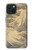 S2680 Japan Art Obi With Stylized Waves Hülle Schutzhülle Taschen für iPhone 15