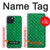 S2704 Green Fish Scale Pattern Graphic Hülle Schutzhülle Taschen für iPhone 15