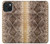 S2875 Rattle Snake Skin Graphic Printed Hülle Schutzhülle Taschen für iPhone 15