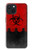S2917 Biohazards Virus Red Alert Hülle Schutzhülle Taschen für iPhone 15