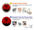 S2917 Biohazards Virus Red Alert Hülle Schutzhülle Taschen für iPhone 15