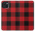 S2931 Red Buffalo Check Pattern Hülle Schutzhülle Taschen für iPhone 15