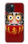 S3023 Japan Good Luck Daruma Doll Hülle Schutzhülle Taschen für iPhone 15