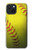 S3031 Yellow Softball Ball Hülle Schutzhülle Taschen für iPhone 15