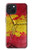 S3315 Spain Flag Vintage Football Graphic Hülle Schutzhülle Taschen für iPhone 15