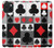 S3463 Poker Card Suit Hülle Schutzhülle Taschen für iPhone 15
