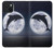 S3510 Dolphin Moon Night Hülle Schutzhülle Taschen für iPhone 15