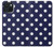 S3533 Blue Polka Dot Hülle Schutzhülle Taschen für iPhone 15