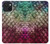 S3539 Mermaid Fish Scale Hülle Schutzhülle Taschen für iPhone 15