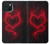 S3682 Devil Heart Hülle Schutzhülle Taschen für iPhone 15