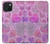 S3710 Pink Love Heart Hülle Schutzhülle Taschen für iPhone 15