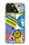 S3960 Safety Signs Sticker Collage Hülle Schutzhülle Taschen für iPhone 15
