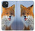 S0417 Fox Hülle Schutzhülle Taschen für iPhone 15 Plus
